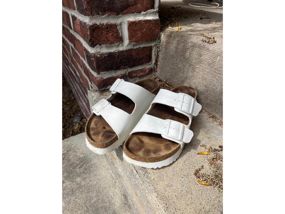 Birkenstock Papillio Arizona Platform US 9 9.5 EU 40 Summer Cruise Beach - flaws